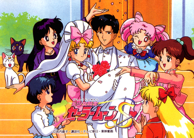 Sailor Senshi, Mamoru, Artemis, Luna
