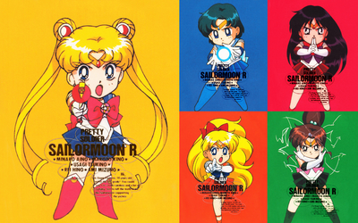 Sailor Senshi
Sailor Moon R
Seika Notepads 1993
