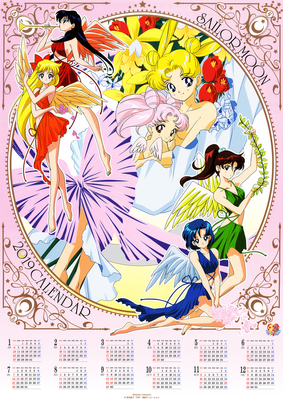 Sailor Senshi
Sailor Moon Store
2019 calendar Poster
