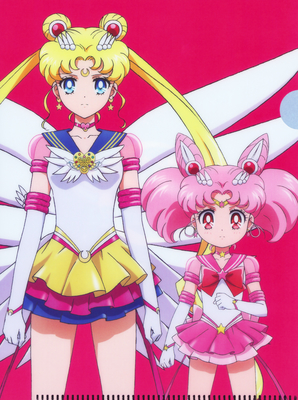 Eternal Sailor Moon & Chibi Moon
Sailor Moon Eternal
Official Visual Book Promo Clear File 2021
