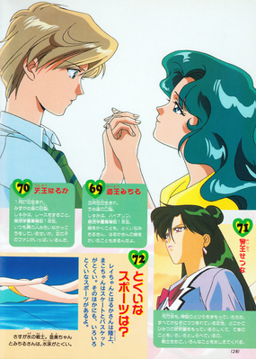 Tenoh Haruka, Kaioh Michiru
Sailor Moon Himitsu 100 Vol. 46
ISBN: 9784063230468
