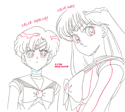 Sailor Mercury, Sailor Mars
Sailor Moon
Douga Book
By MOVIC
