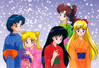 Inner Senshi
Sailor Moon R Postcards
Seika Note
