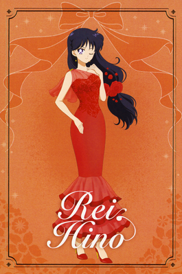 Hino Rei
Sailor Moon 30th
Flower Dress Series, May 2022
