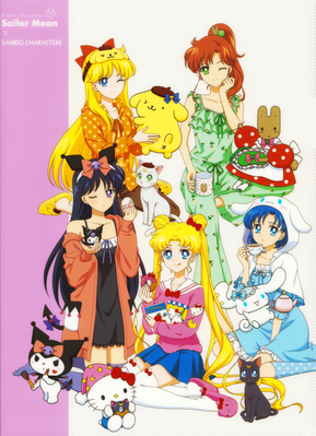 Usagi, Ami, Rei, Makoto, Minako
Sailor Moon x Sanrio Characters
Bandai Namco 2023

