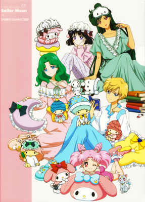 Haruka, Michiru, Setsuna, Hotaru, Chibi-Usa
Sailor Moon x Sanrio Characters
Bandai Namco 2023
