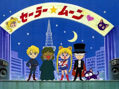Jadeite, Sailor Moon, Tuxedo Kamen
Sailor Moon Best Selection CD-Rom

