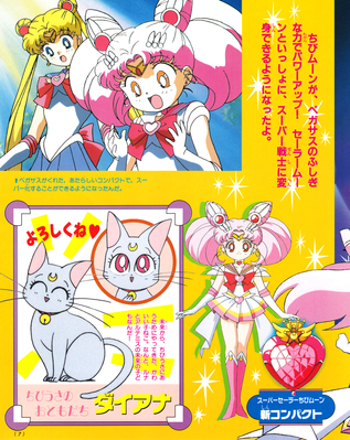 Super Sailor Moon, Chibi Moon, Diana
ISBN: 4-06-304410-6
Published: September 1995
