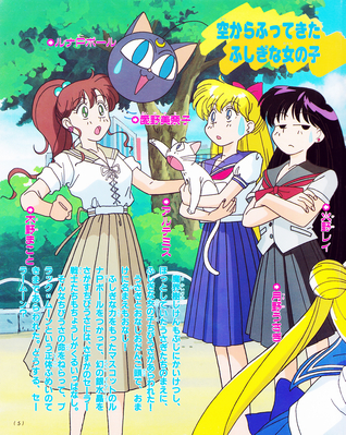 Makoto, Minako, Rei, Luna-P, Artemis
ISBN: 4-06-304290-1
September 1993
