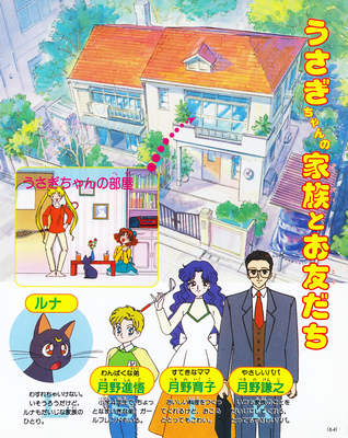 Tsukino Family, Luna, Tsukino Household
ISBN: 4-06-304281-2
December 1992
