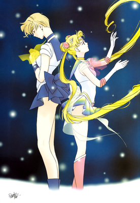 Sailor Uranus, Sailor Moon
USAGI-00-000000-0
Infinity Artbook
