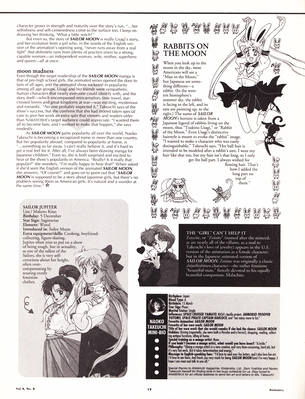 Interview with Takeuchi Naoko
Animerica
August 1996
