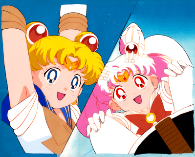 Sailor Moon & Sailor Chibi Moon
Sailor Moon SuperS
Episode 128
