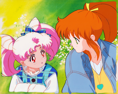 Chibi-Usa & Unazuki
Sailor Moon SuperS
Episode 128
