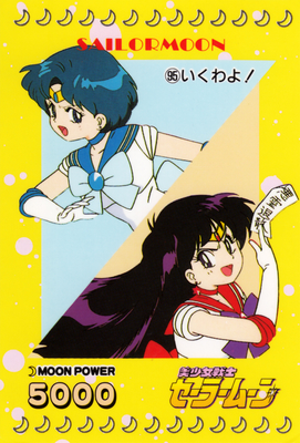 Sailor Mercury, Sailor Mars
No. 95
